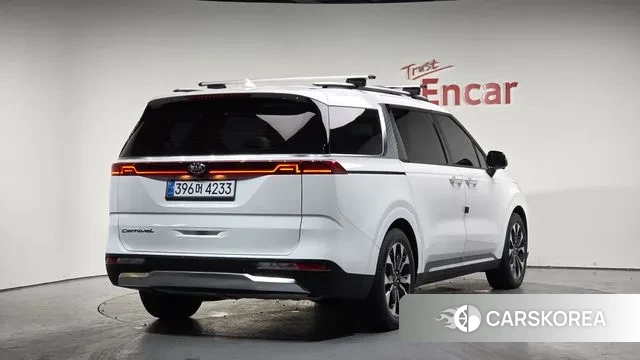 Kia Carnival 4th generation 2020 Белый из Кореи