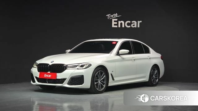 BMW 5 Series (G30) 2021 Белый из Кореи