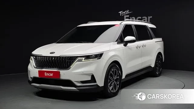 Kia Carnival 4th generation 2021 Белый из Кореи