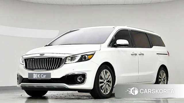 Kia All New Carnival 2018 Белый из Кореи