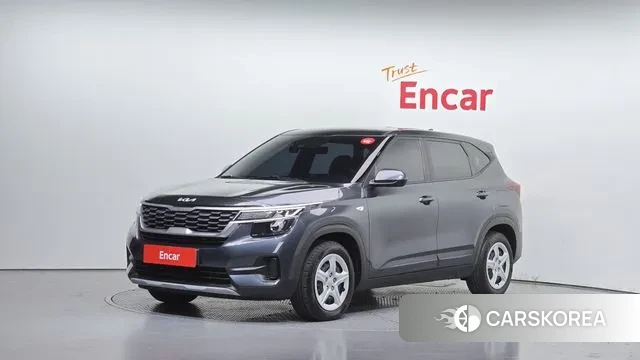 Kia Seltos 2021 Серый из Кореи