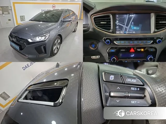 Hyundai Ionic Electric 2018 Серый из Кореи