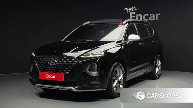 Hyundai Santa Fe TM 2018 Черный из Кореи