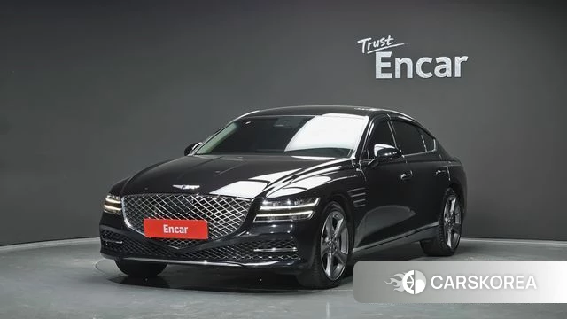 Genesis G80 (RG3) 2021 Черный из Кореи