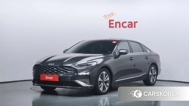 Kia K8 Hybrid 2023 Серый из Кореи