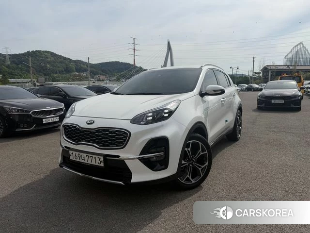 Kia Sportage The Bold 2019 Белый из Кореи