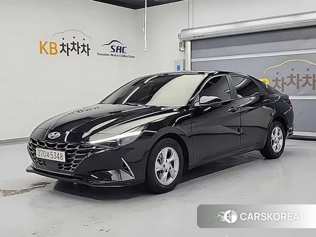 Hyundai Avante (CN7) 2020 Черный из Кореи
