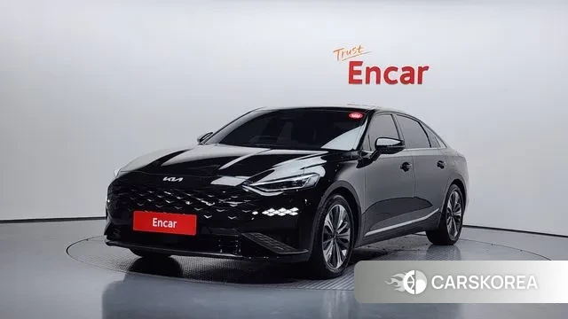 Kia K8 2021 Черный из Кореи