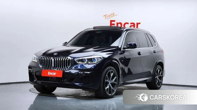 BMW X5 (G05) 2021 Черный из Кореи