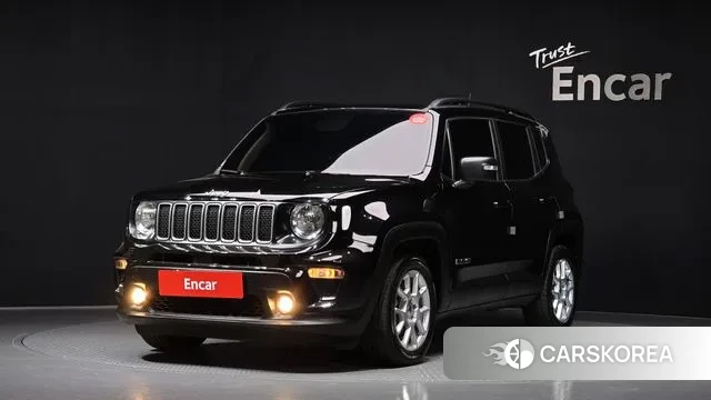 Jeep Renegade 2022 Черный из Кореи