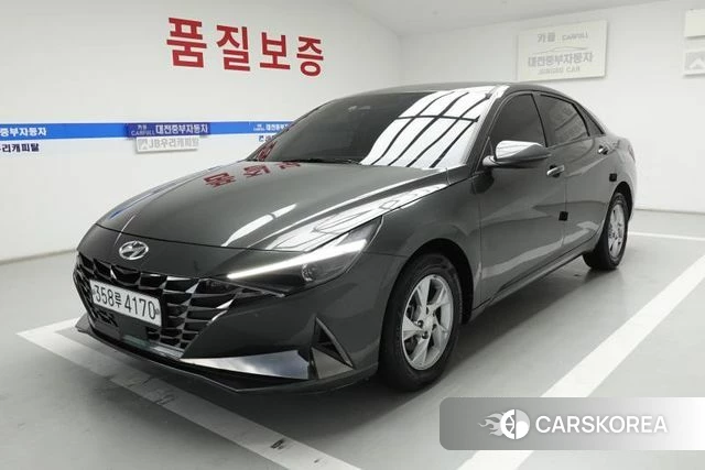 Hyundai Avante (CN7) 2020 Серый из Кореи