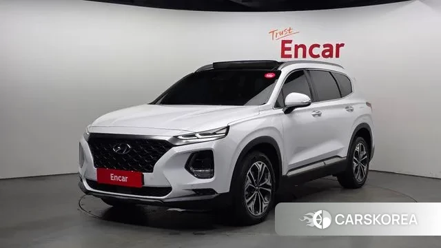 Hyundai Santa Fe TM 2018 Белый из Кореи