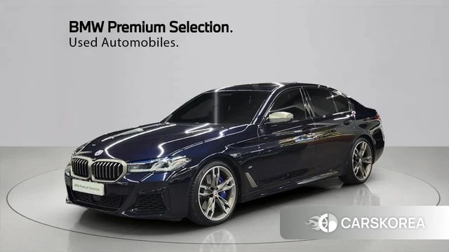 BMW 5 Series (G30) 2023 Черный из Кореи