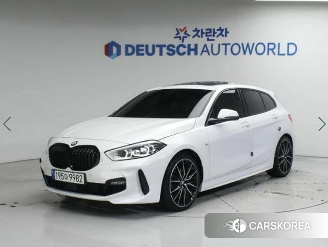 BMW 1 Series (F40) 2020 Белый из Кореи