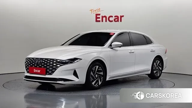 Hyundai The New Grandeur IG Hybrid 2021 Белый из Кореи