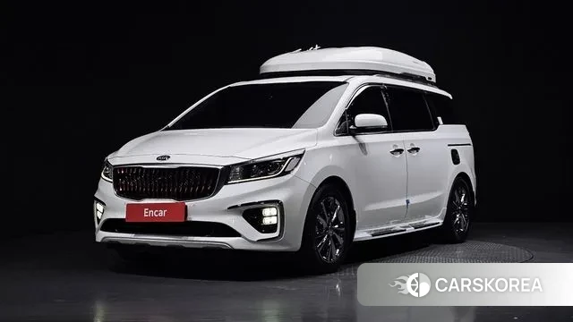 Kia The New Carnival 2018 Белый из Кореи