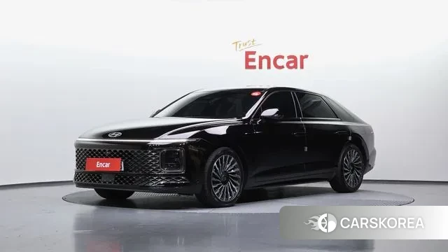 Hyundai Grandeur Hybrid (GN7) 2023 Черный из Кореи