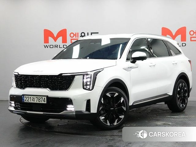 Kia The New Sorento 4th Generation 2023 Белый из Кореи