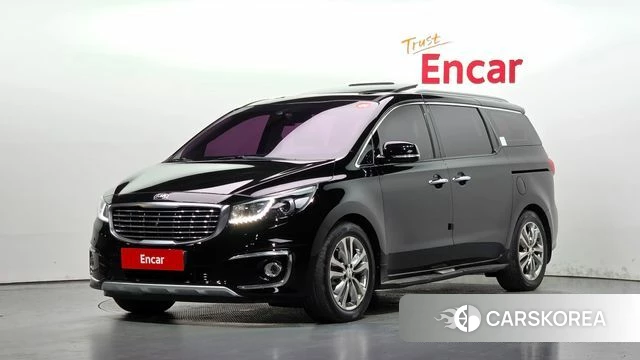 Kia All New Carnival 2018 Черный из Кореи