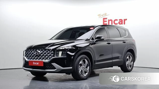 Hyundai The New Santa Fe 2021 Черный из Кореи