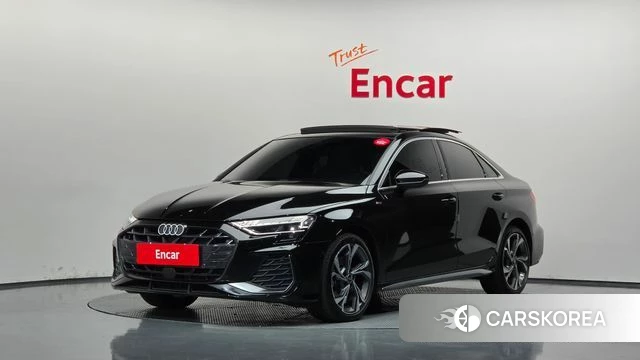 Audi A3 (8Y) 2025 Черный из Кореи