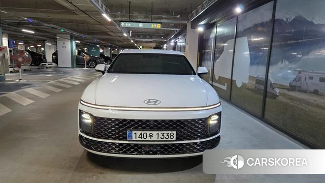 Hyundai Grandeur Hybrid (GN7) 2025 Белый из Кореи