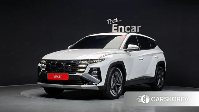 Hyundai The New Tucson Hybrid (NX4) 2024 Белый из Кореи