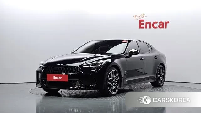 Kia Stinger Meister 2022 Черный из Кореи