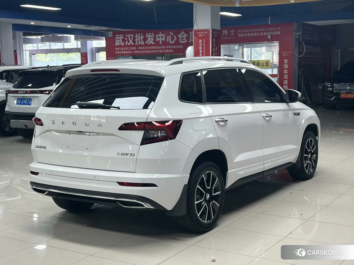 Skoda Krok 2021 Белый из Китая