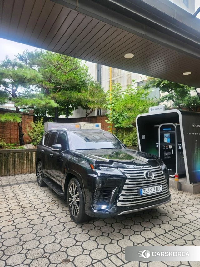 Lexus LX 4th Generation 2025 Черный из Кореи