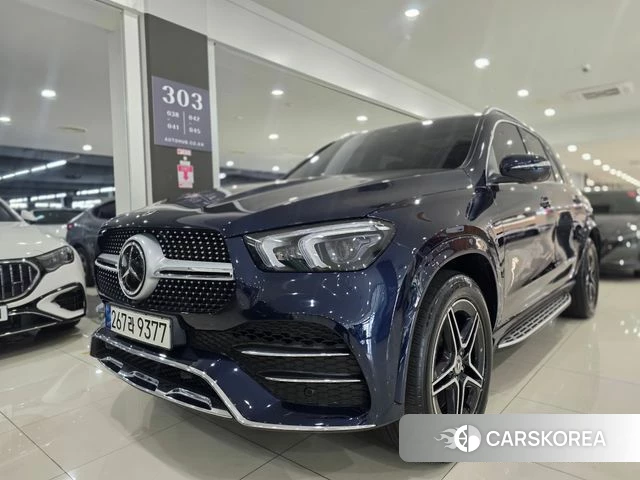 Mercedes-Benz GLE-Class W167 2021 Синий из Кореи
