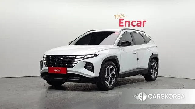 Hyundai Tucson (NX4) 2021 Белый из Кореи