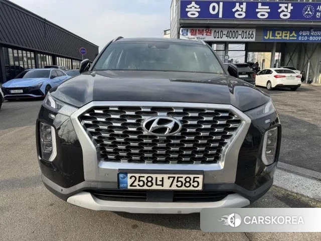 Hyundai Palisade 2021 Черный из Кореи