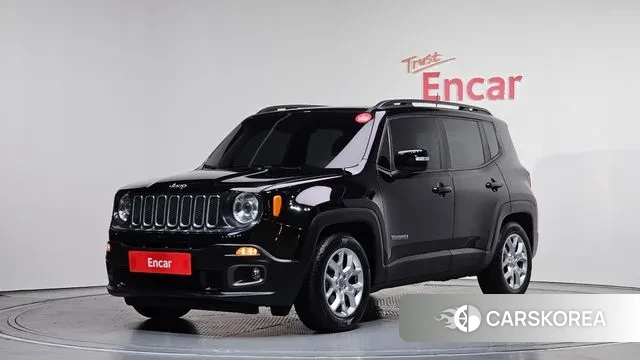 Jeep Renegade 2018 Черный из Кореи