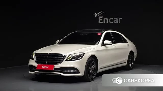 Mercedes-Benz S-Class W222 2019 Белый из Кореи