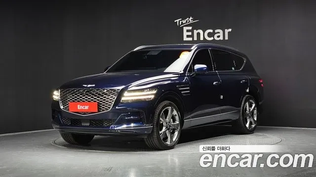 Genesis GV80 2021 Синий из Кореи