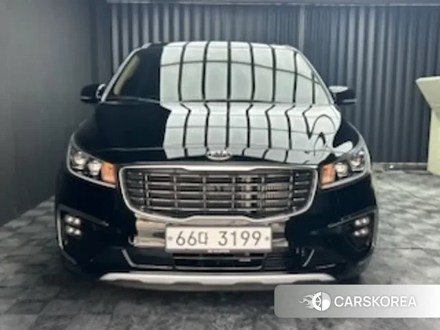 Kia The New Carnival 2019 Черный из Кореи