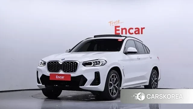 BMW X4 (G02) 2022 Белый из Кореи
