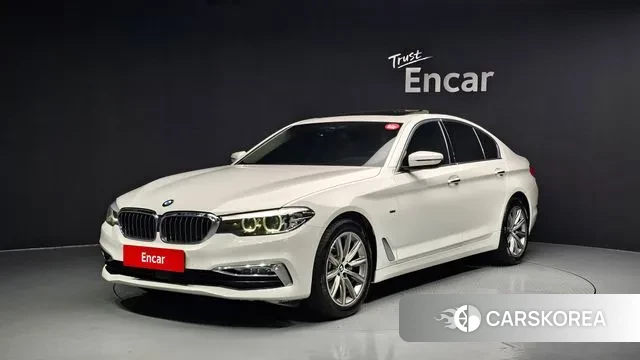 BMW 5 Series (G30) 2018 Белый из Кореи