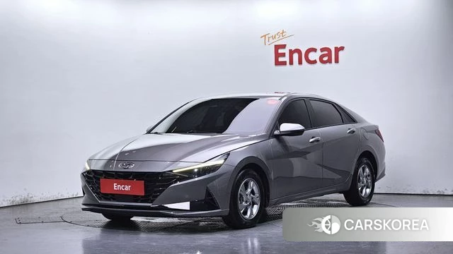 Hyundai Avante (CN7) 2020 Серебристо-серый из Кореи