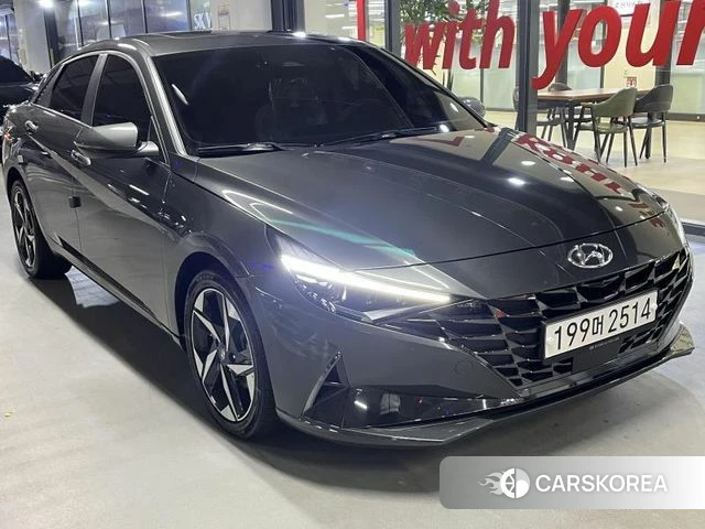 Hyundai Avante (CN7) 2020 Серый из Кореи