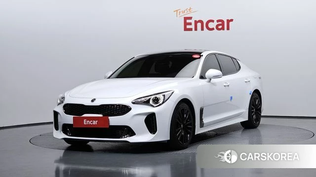 Kia Stinger 2018 Белый из Кореи