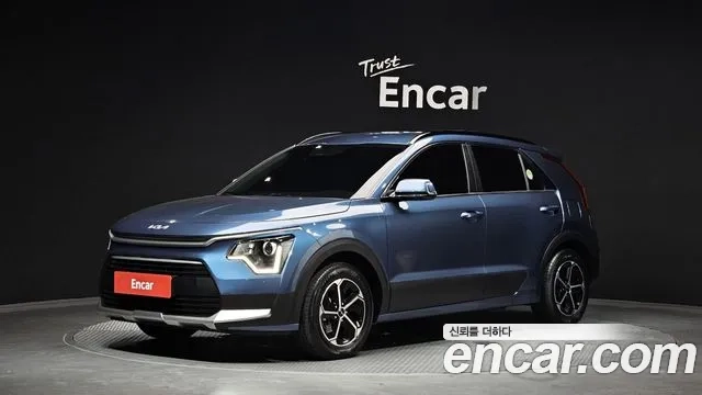 Kia Di Ol Nu Niro 2022 Синий из Кореи