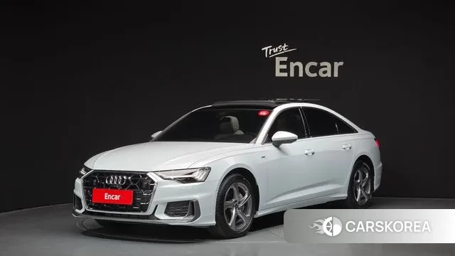 Audi A6 (C8) 2024 Белый из Кореи