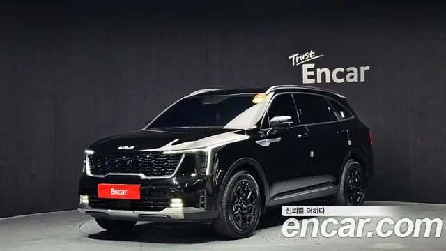 Kia The New Sorento 4th Generation 2024 Черный из Кореи