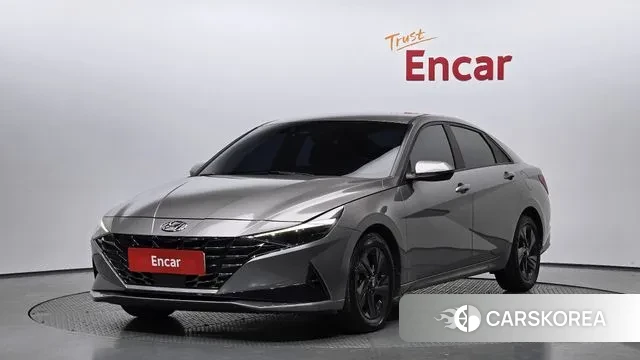 Hyundai Avante Hybrid (CN7) 2021 Серый из Кореи