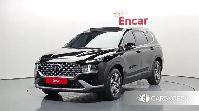 Hyundai The New Santa Fe 2021 Черный из Кореи