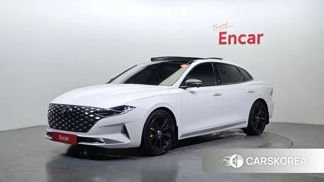 Hyundai The New Grandeur IG Hybrid 2020 Белый из Кореи