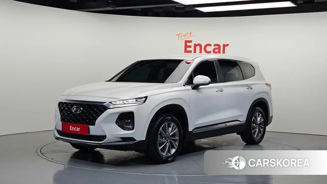 Hyundai Santa Fe TM 2019 Белый из Кореи