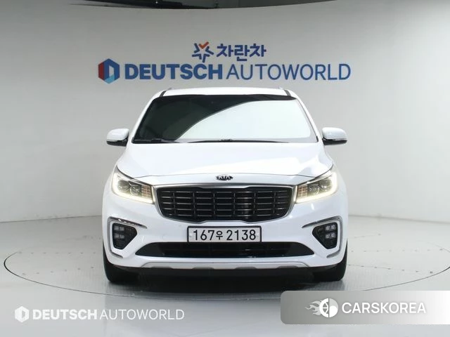 Kia The New Carnival 2018 Белый из Кореи